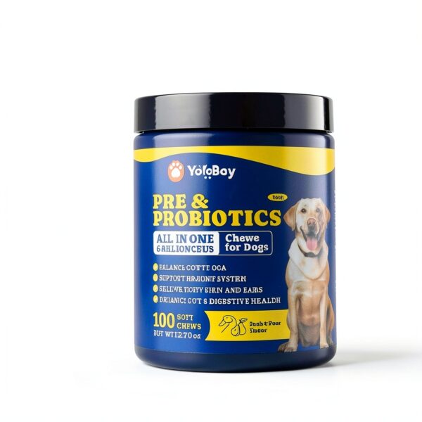 Dog Probiotic Chews YoYoBay Duck Pear Flavor Digestive-7