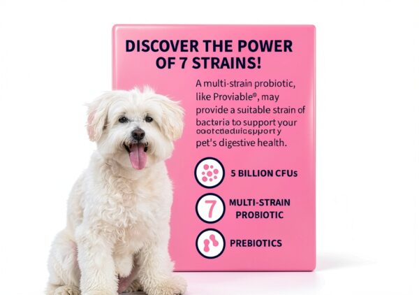 Dog Probiotics for Digestive Health Nutramax Proviable-3
