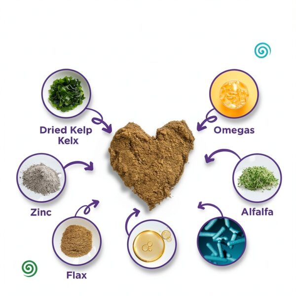 Dinovite Dog Supplement Probiotics Skin Coat Immune Health-4