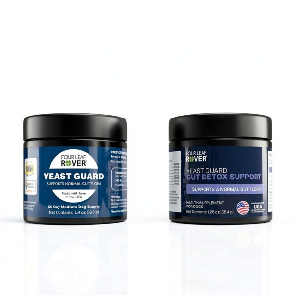 Yeast Guard Dog Supplement Four Leaf Rover Probiotic-1