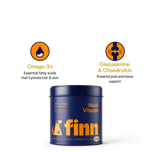 Finn Dog Probiotic Supplement Vitamins Minerals Amino Acids-2