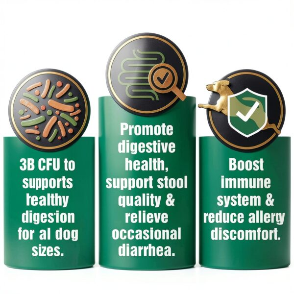 Paws A Day Probiotics for Dogs Allergy Digestive Health-5