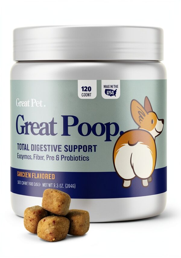 Great Pets Dog Probiotics High Fiber Digestive Health Chews-0