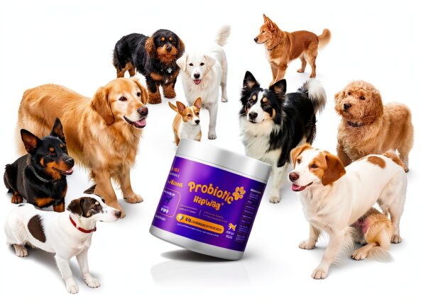 Red Kangaroo Dog Probiotic Chews for Digestive Health-6