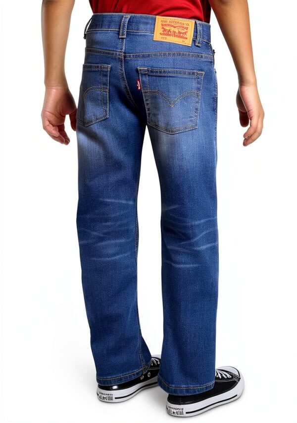 Levis Boys Jeans Sustainable Denim Stretch Comfort Fit-6