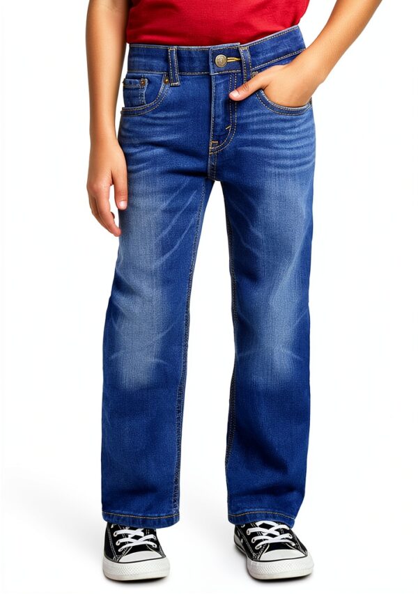 Levis Boys Jeans Sustainable Denim Stretch Comfort Fit-10