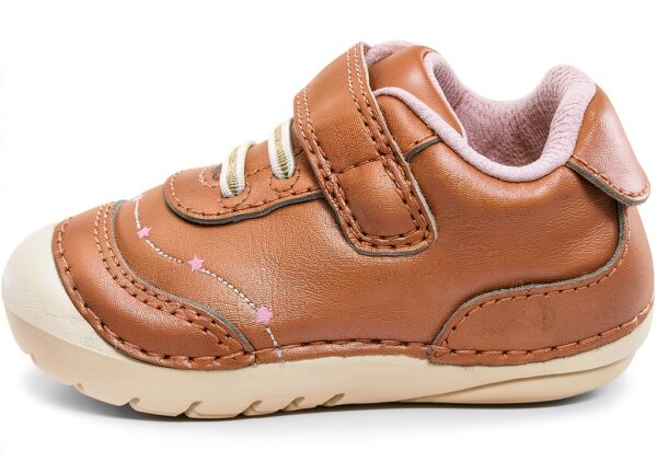 Stride Rite Baby Girls Sneakers Leather Ortholite Memory-3