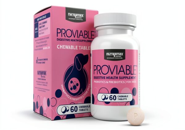 Dog Probiotics for Digestive Health Nutramax Proviable-0