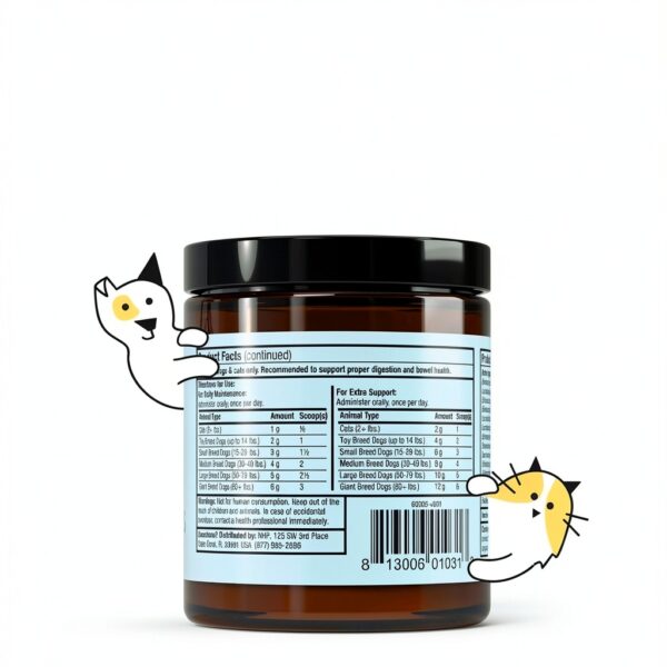 Dr Mercola Pet Probiotic Powder Immune Digestive Health-5