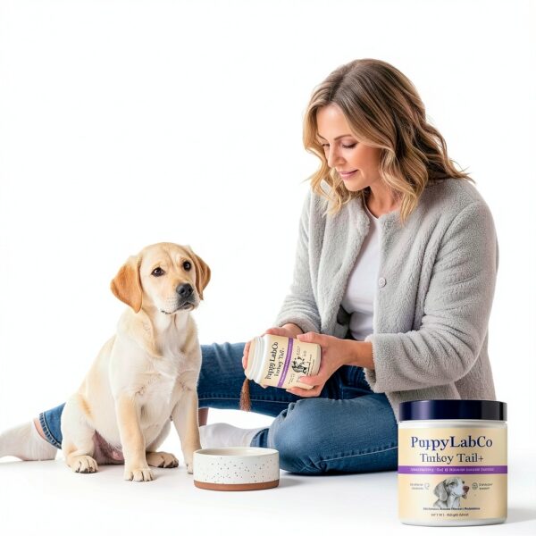 Puppylabco Turkey Tail Dog Supplement Mushroom Probiotics-5