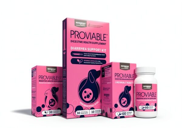 Dog Probiotics for Digestive Health Nutramax Proviable-9