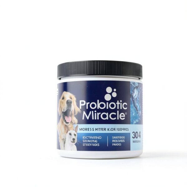 Nusentia Probiotic Miracle Pet Supplement for Dogs Cats-3
