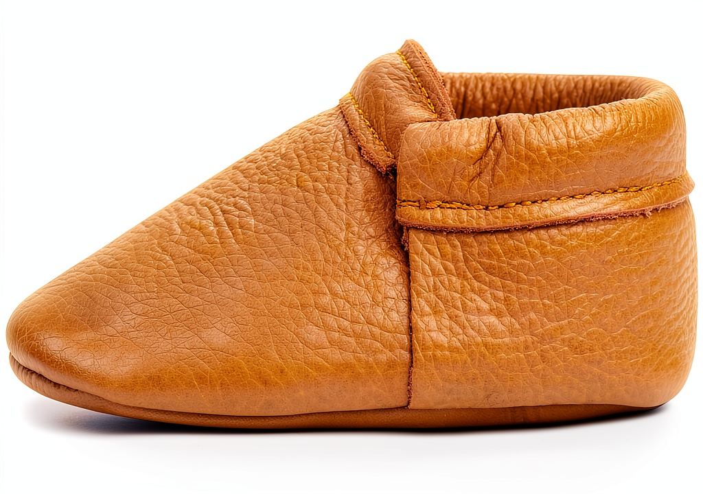 BirdRock Baby leather moccasins showing multiple color options