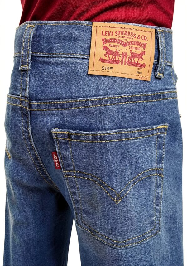 Levis Boys Jeans Sustainable Denim Stretch Comfort Fit-13