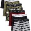Hanes Boys Boxer Briefs Cotton Blend Comfort Fit 6 Pack-0