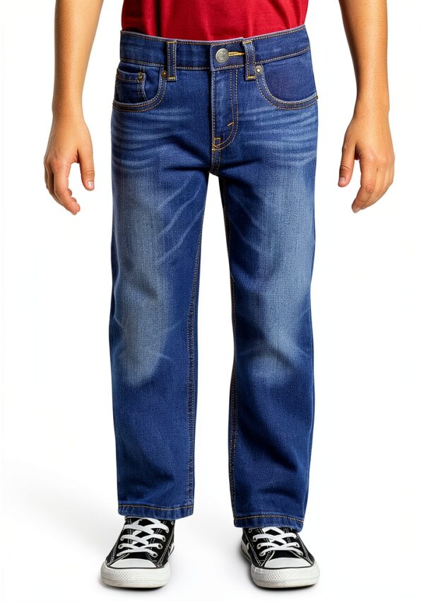 Levis Boys Jeans Sustainable Denim Stretch Comfort Fit-8