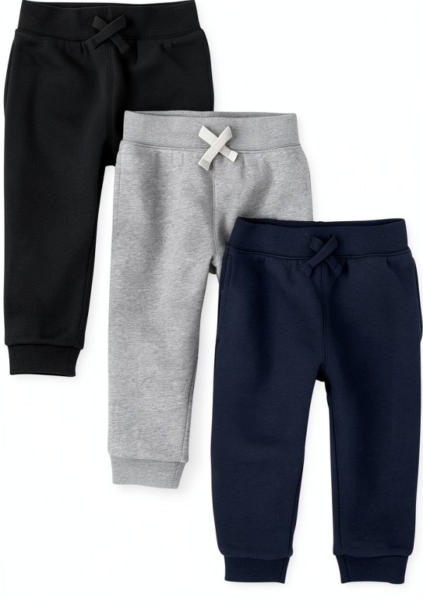 The Childrens Place Baby Boys Fleece Jogger Pants Active