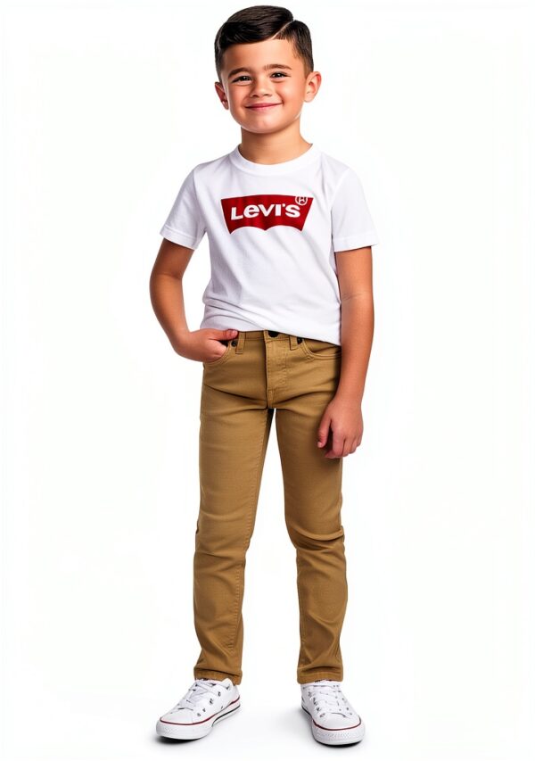 Levis Boys Skinny Jeans Stretch Denim Fit Sizes 2T-20-1