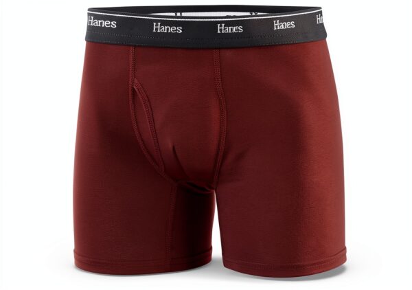 Hanes Boys Boxer Briefs Cotton Blend Comfort Fit 6 Pack-1