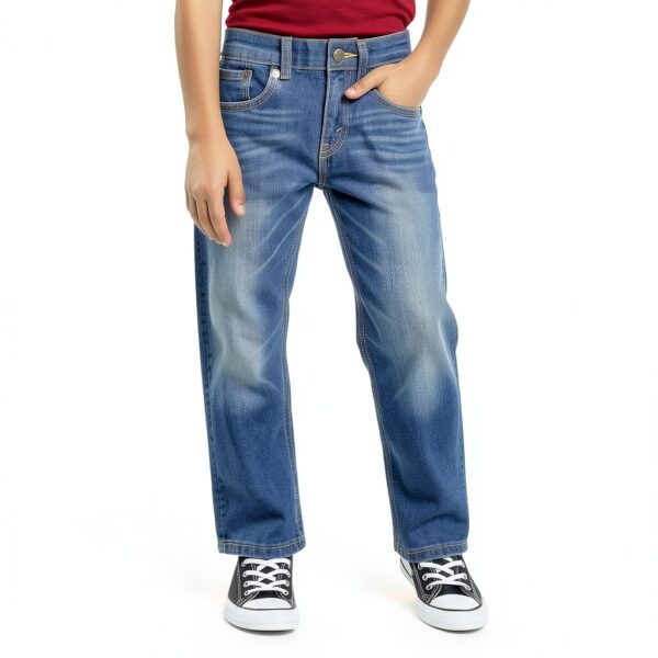 Levis Boys Jeans Sustainable Denim Stretch Comfort Fit-9