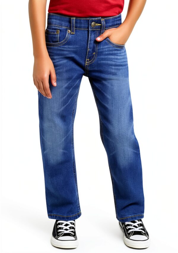Levis Boys Jeans Sustainable Denim Stretch Comfort Fit-5