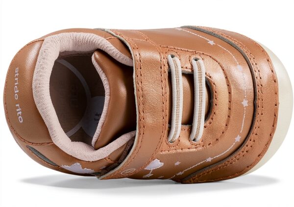 Stride Rite Baby Girls Sneakers Leather Ortholite Memory-5