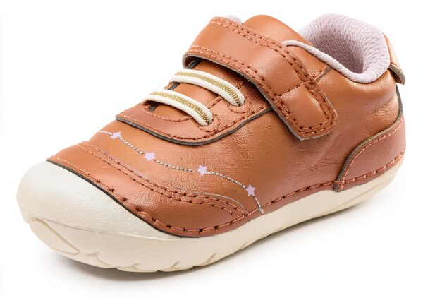 Stride Rite Baby Girls Sneakers Leather Ortholite Memory-7