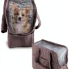 Maxetodo Dog Carrier Purse Spacious Breathable Pet Travel-3