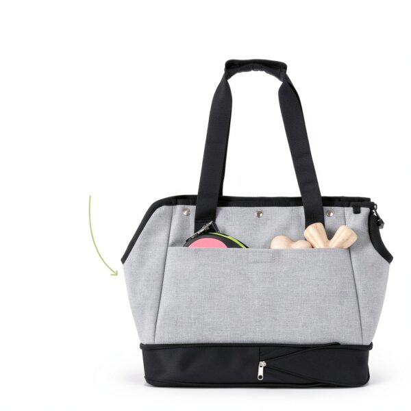 Pecute Expandable Mesh Dog Carrier Purse for Small Pets-5