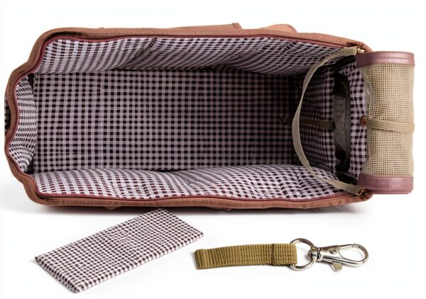 Maxetodo Dog Carrier Purse Spacious Breathable Pet Travel-6