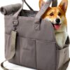 Maxetodo Dog Carrier Purse Spacious Breathable Pet Travel-0
